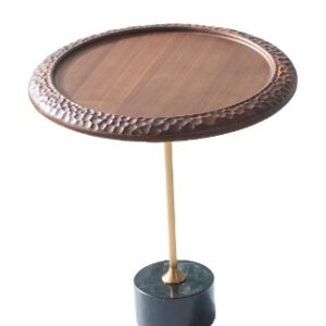 Hammered Side Table