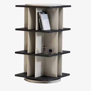 360° Rotating Bookshelf